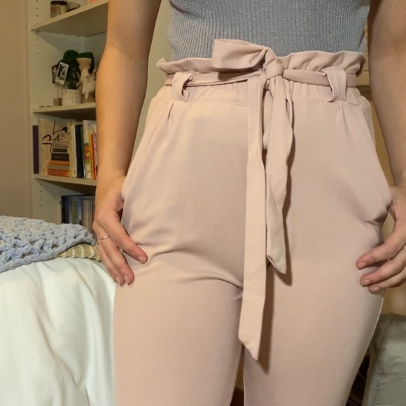 M BOUTIQUE ROSE DRESSY JOGGERS - Picture 1 of 2